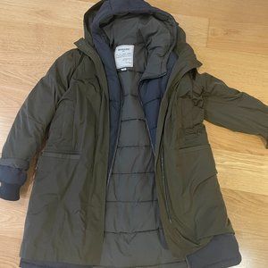 Zadig & Voltair Detachable Hooded Parka XS